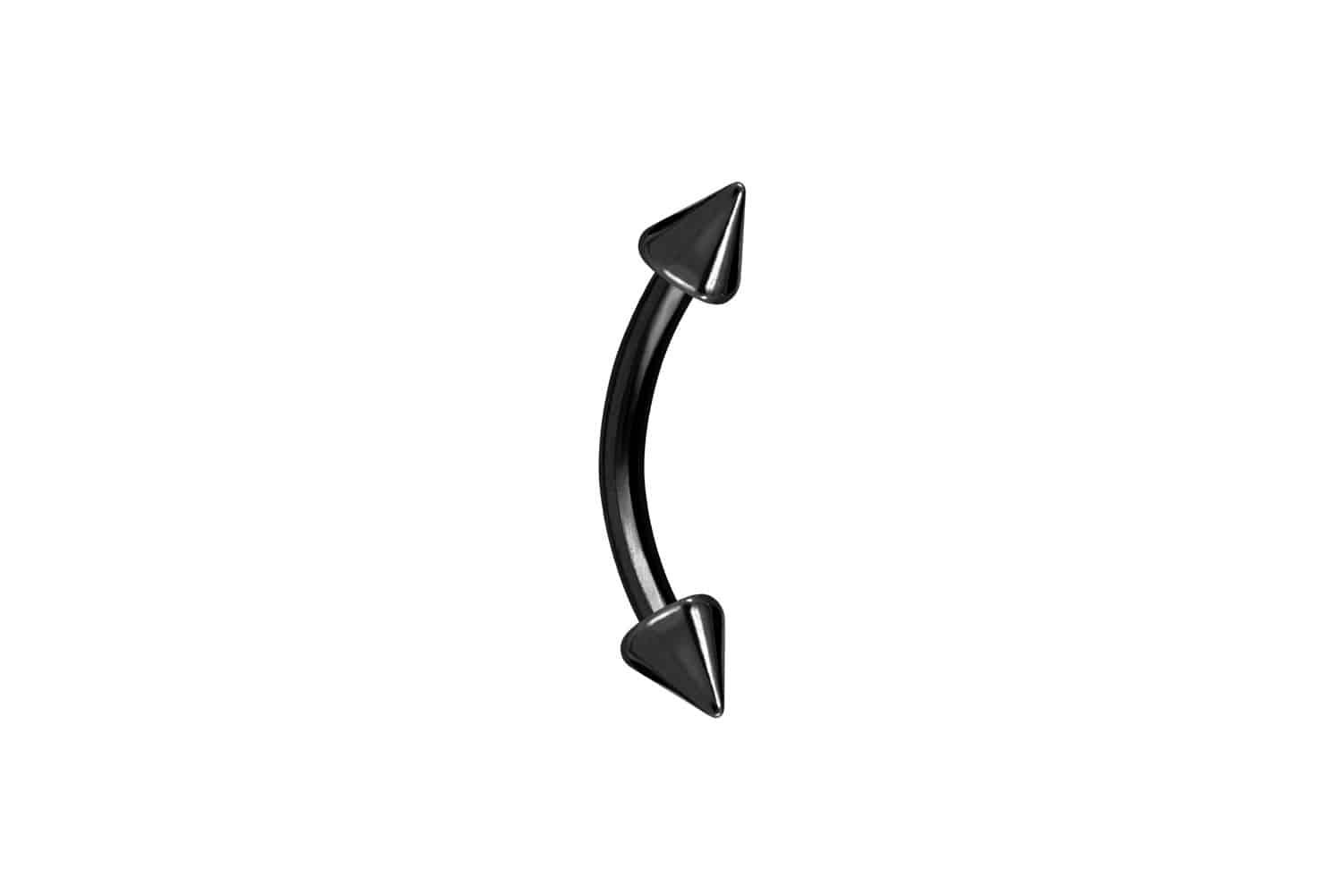 Chirurgenstahl Piercing Banane SPITZEN
